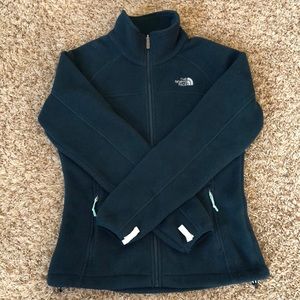 North Face zip up jacket, size small